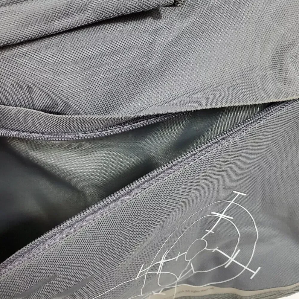 Shirow Masamune Anime Stand Alone Complex Messenger Laptop Shoulder Gray Bag HTF